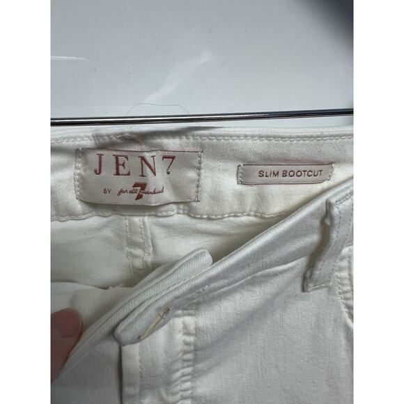 7 For All Man Kind Jen 7 Women Core Slim Fit Bootcut Sculpting Jeans Sz 16 39x33 - Picture 3 of 11